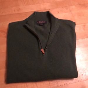 Brooks Brothers 1/4 zip sweater